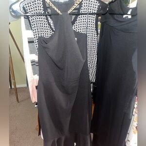 Chic Black Midi Dress